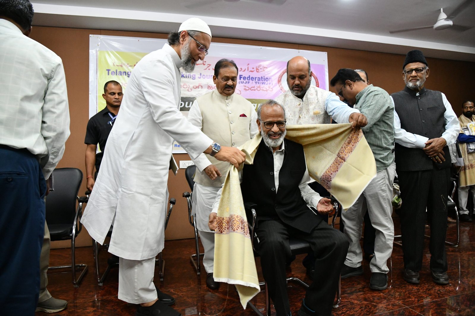 TUWJF Celebrates Excellence in Urdu Journalism at Hyderabad Award Ceremony