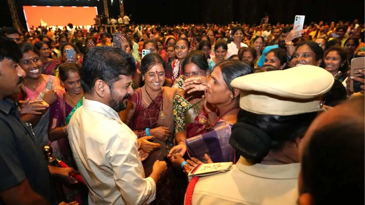 Telangana CM Champions SHG Empowerment, Aims to Create One Crore Women Millionaires