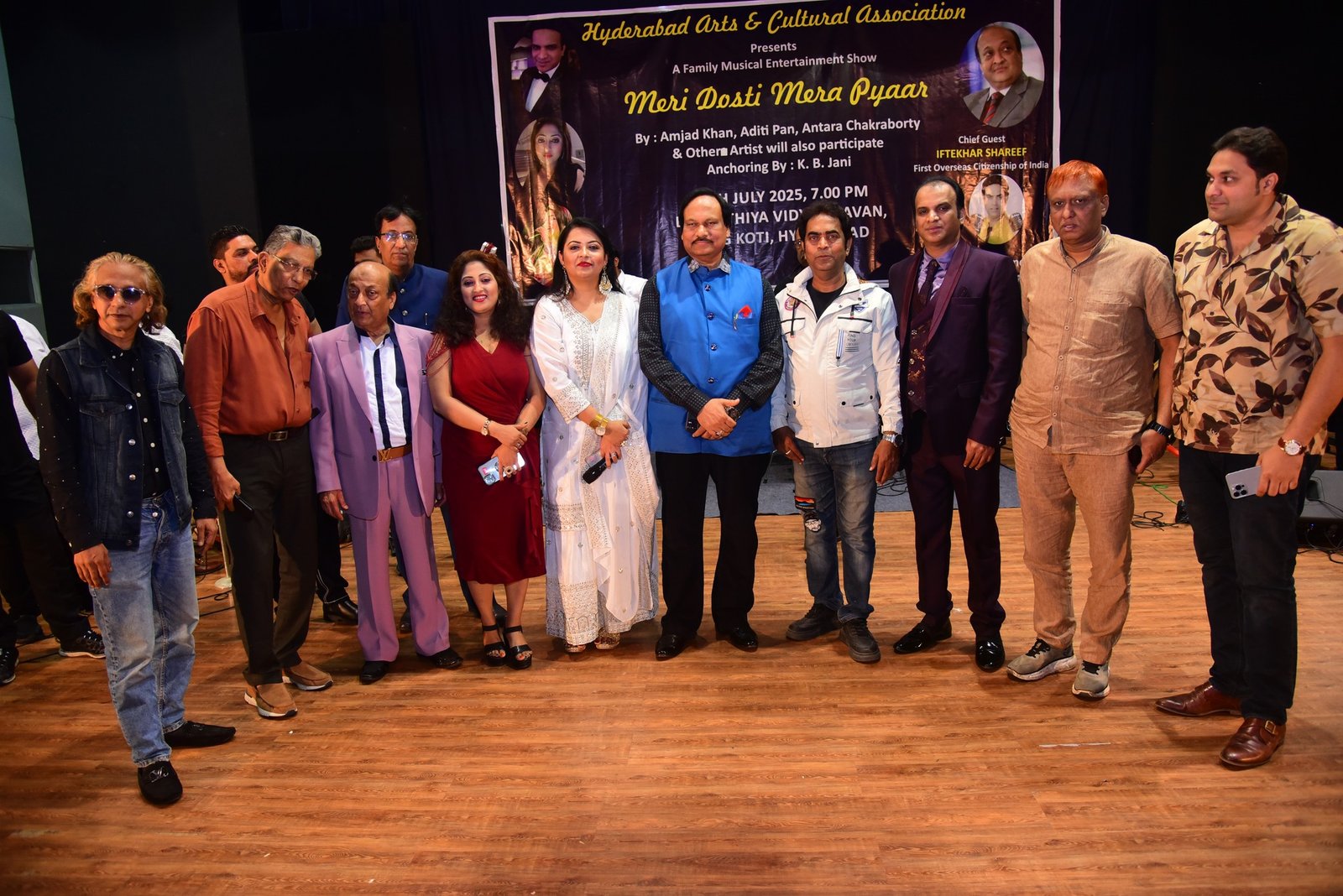 Hyderabad Celebrates Friendship and Unity at “Meri Dosti Mera Pyar” Musical Night