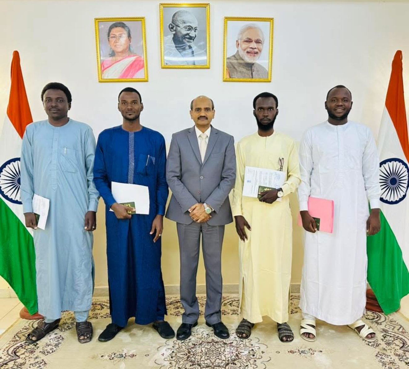 Chadian Students Embark on Educational Journey to India Under ICCR Scholarship