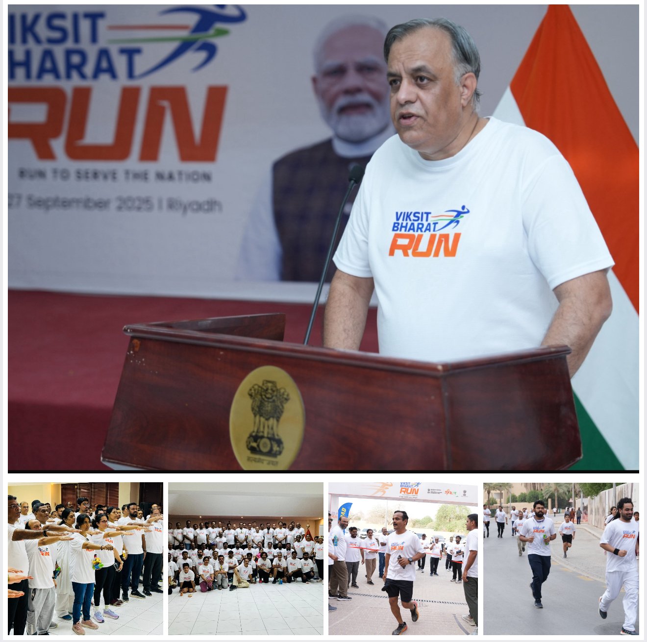 Viksit Bharat Run 2025: A Global Celebration of Service, Fitness, and Sustainability in Riyadh