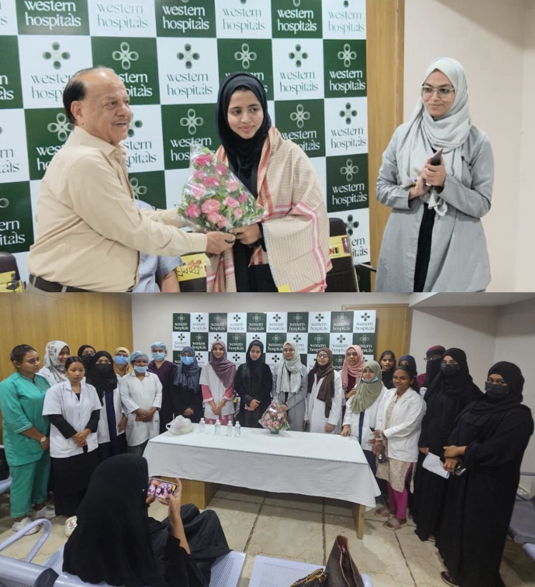 Western Multi Speciality Hospital Honours Afira Khanum’s Silver Glory at Masters Swimming Nationals 2025!