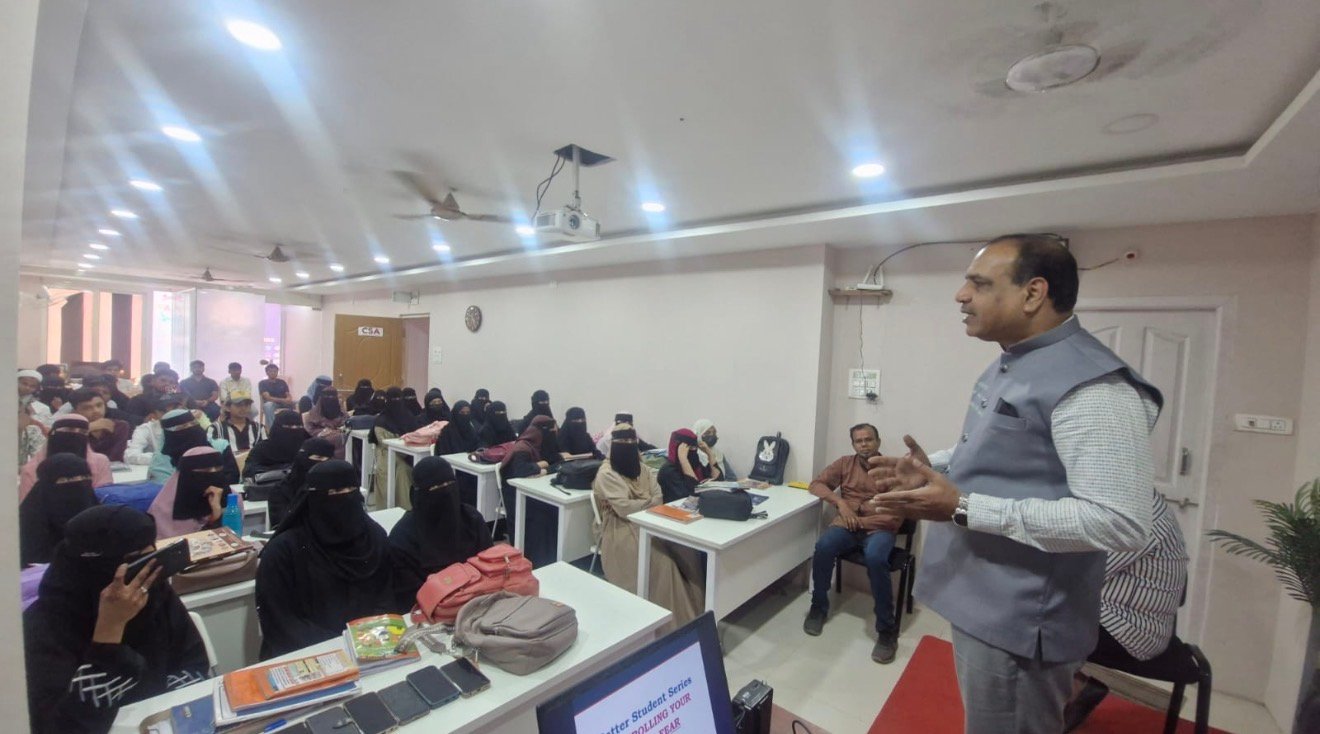 Motivational Speaker Syed Zia ur Rahman Conducts Inspiring Session at CSA, Hyderabad