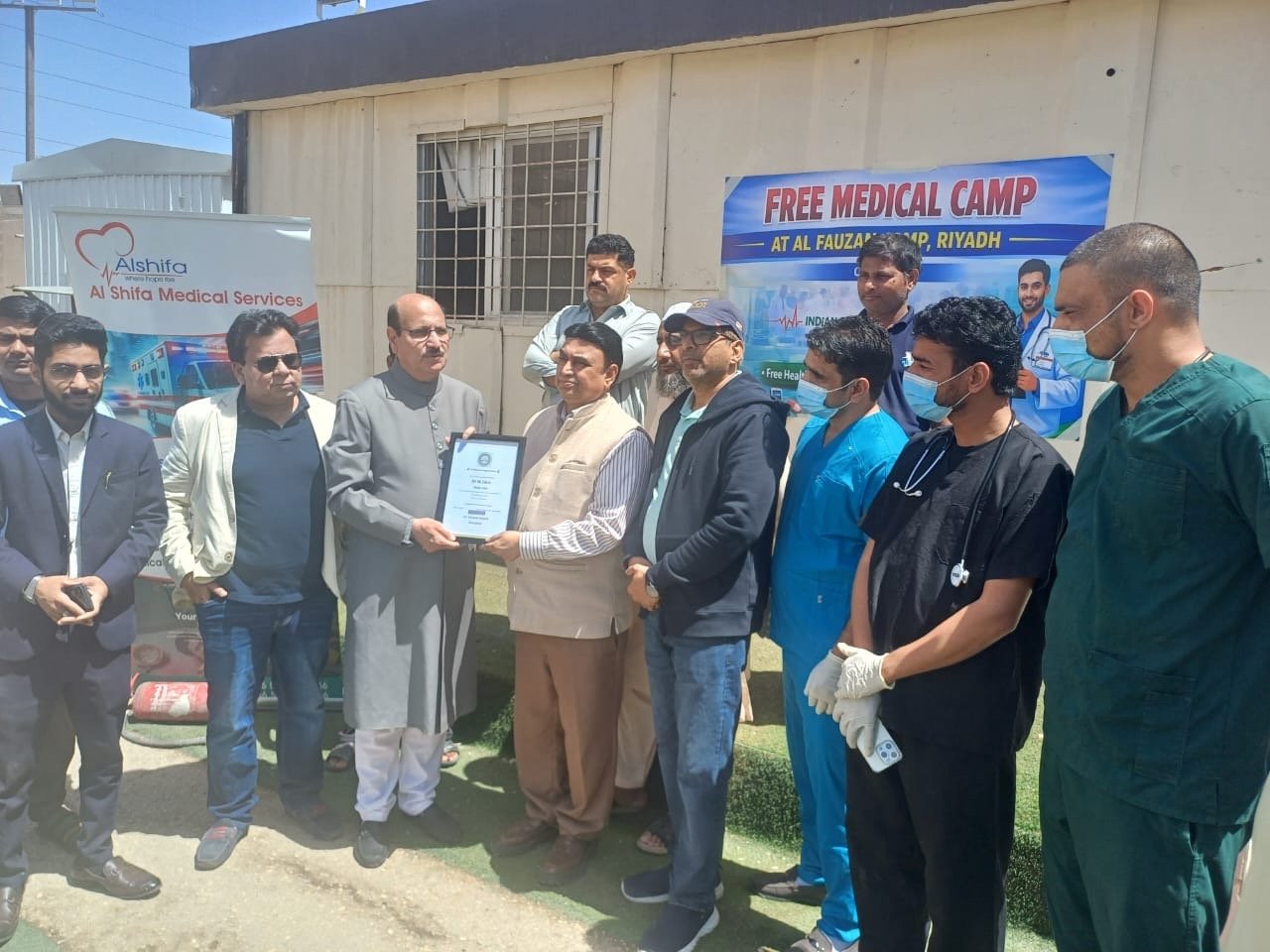 Indian Forum for Education Riyadh conducted Free Medical Camp