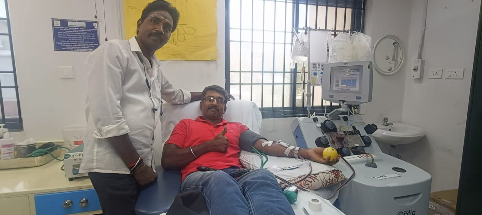 A Life-Saving Milestone: Krishnakumar Completes 100 Blood Donations