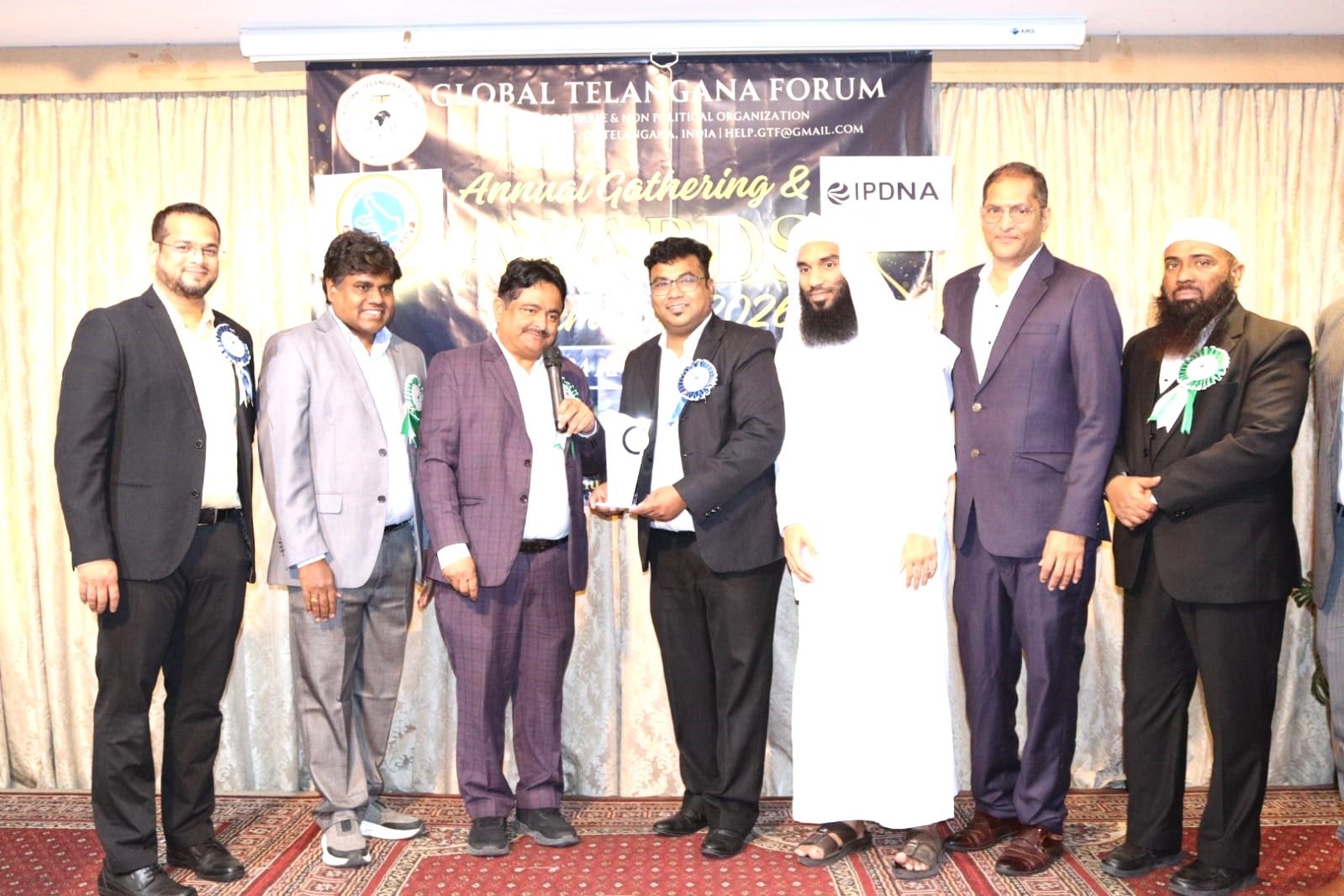 Global Telangana Forum (GTF) Hosts Grand Annual Gathering & Award Ceremony in Jeddah