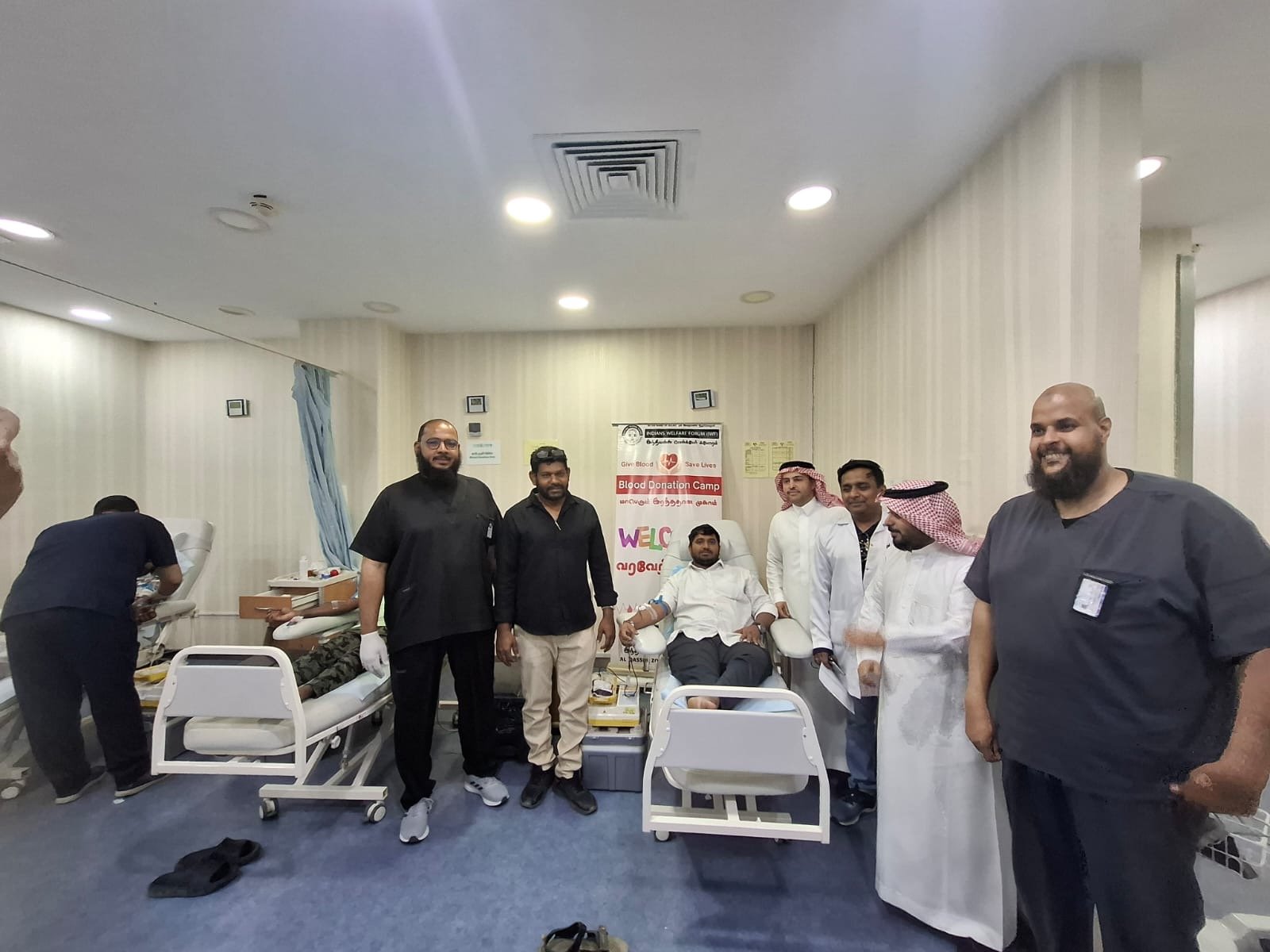IWF Al Qassim’s Grand Blood Donation Drive in Buraidah Reflects Munificent Spirit of Humanity and Service.