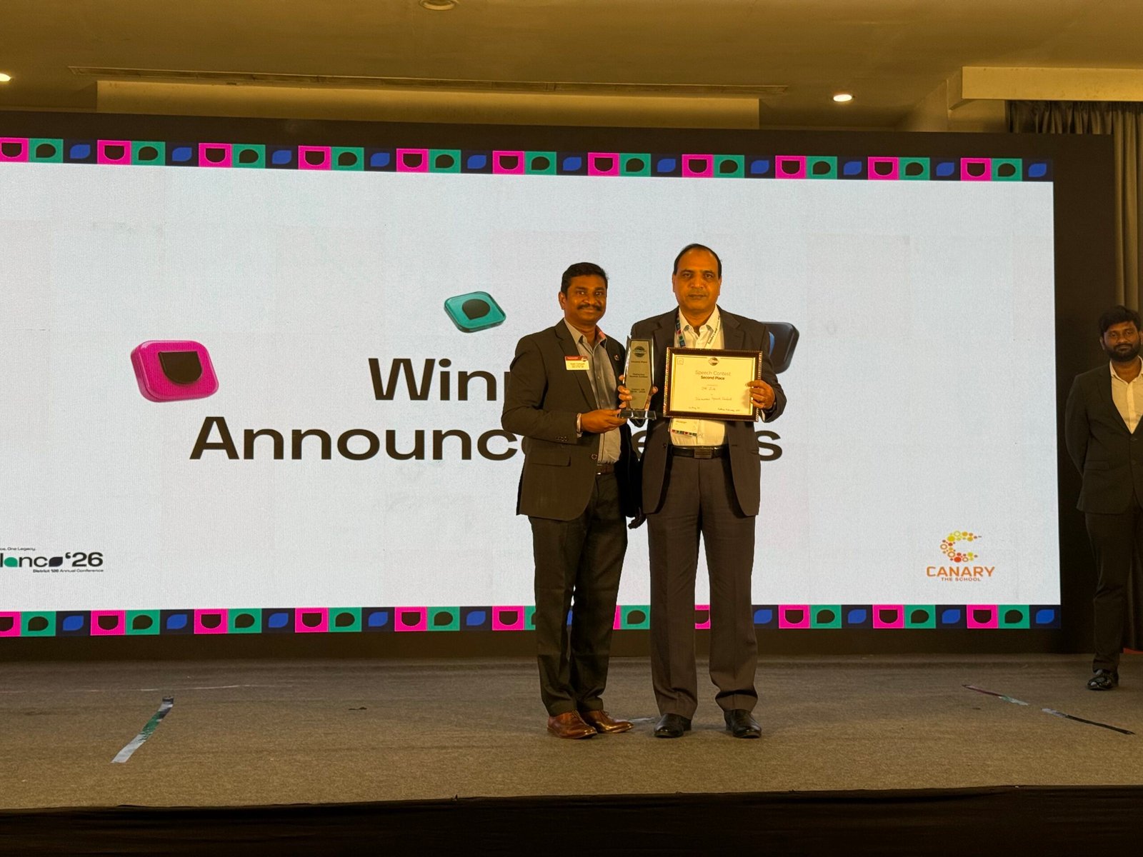 Syed Zia ur Rahman, DTM, Bags Second Place at Jubilance’26 Humorous Speech Contest