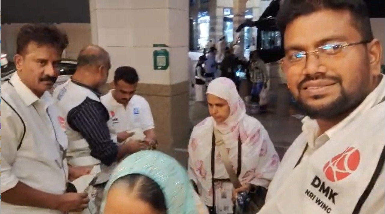 NRTIA Madinah Extends Exemplary Welcome to Tamil Nadu Hajj Pilgrims in the Prophet’s City
