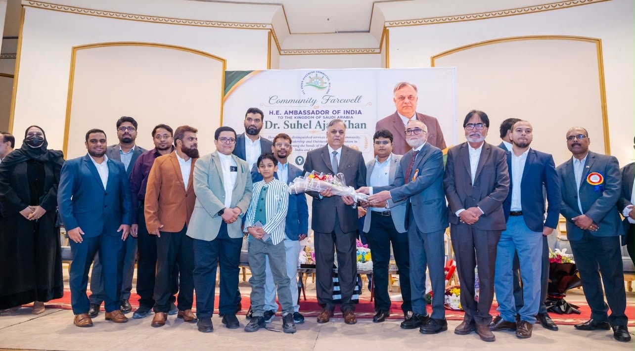 Gulbarga Welfare Society Riyadh Chapter Bids Farewell to Indian Ambassador Dr. Suhel Ajaz Khan