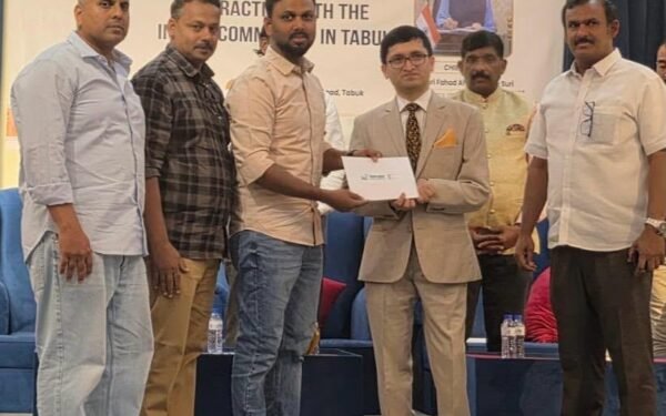 Tabuk KMCC Submits Memorandum to Indian Consul General Seeking Support for Diaspora