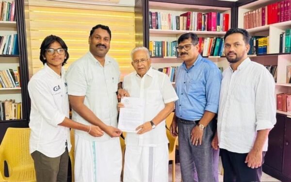 Jeddah Kerala Pouravali Petition to allocate a center for NEET, JEE exams in Jeddah to E.T. Mohammed Basheer MP