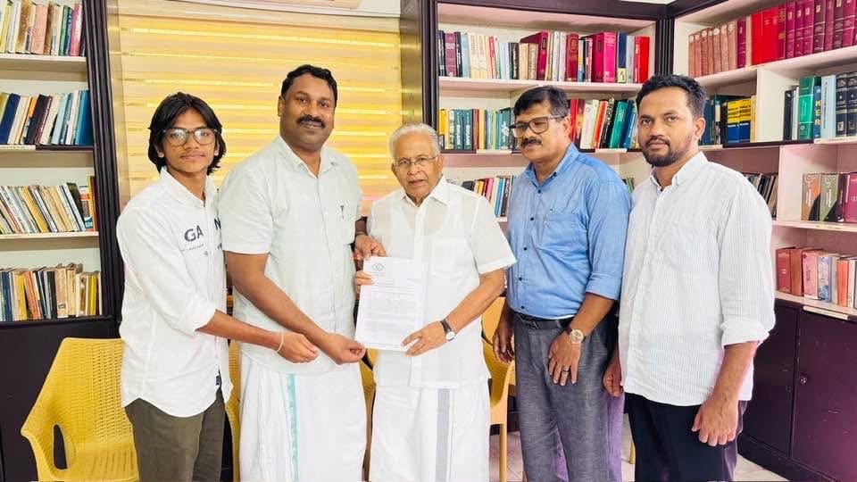 Jeddah Kerala Pouravali Petition to allocate a center for NEET, JEE exams in Jeddah to E.T. Mohammed Basheer MP