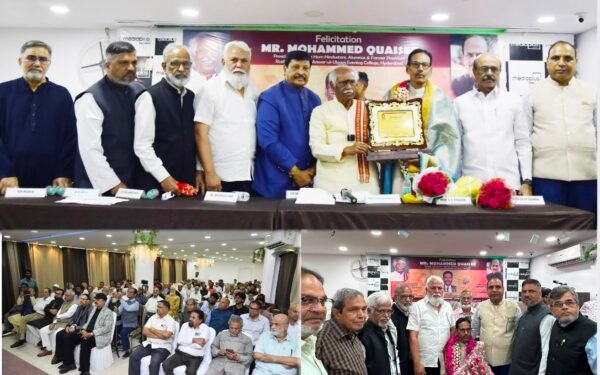‘I Stand Firmly with Gulf Indians’: Dattatreya Honours Mohammed Quaiser, Vows to Take NRI Issues to Centre