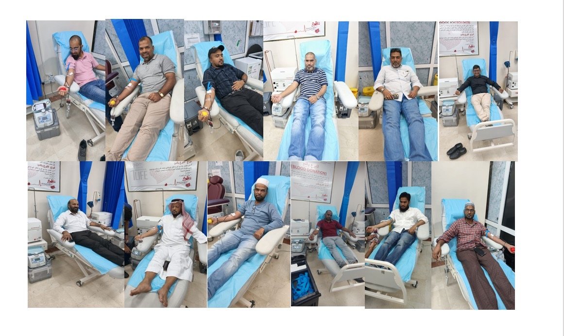 Indian Community Makkah Reinforces Humanitarian Spirit Through Blood Donation Drive.
