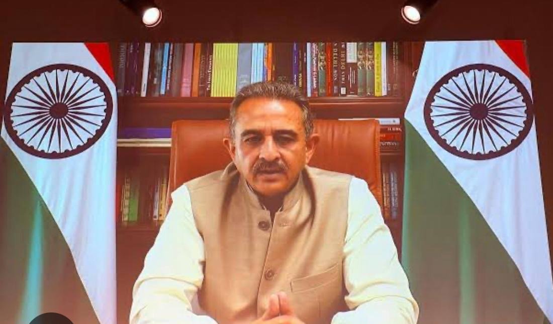 Community Reception in Honour of MoS External Affairs Kirti Vardhan Singh in Riyadh on 7 September