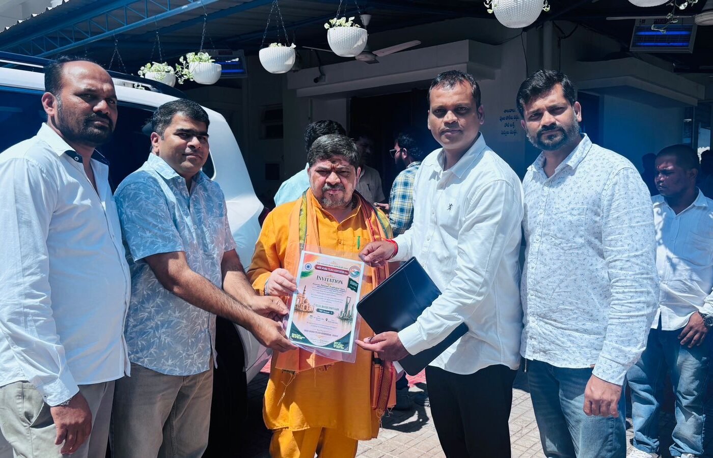 SATA Strengthens Telangana–Telugu Diaspora Bond, Invites Minister Ponnam Prabhakar and MLA Medipally Sathyam to Riyadh Telugu Bhasha Dinotsavam.