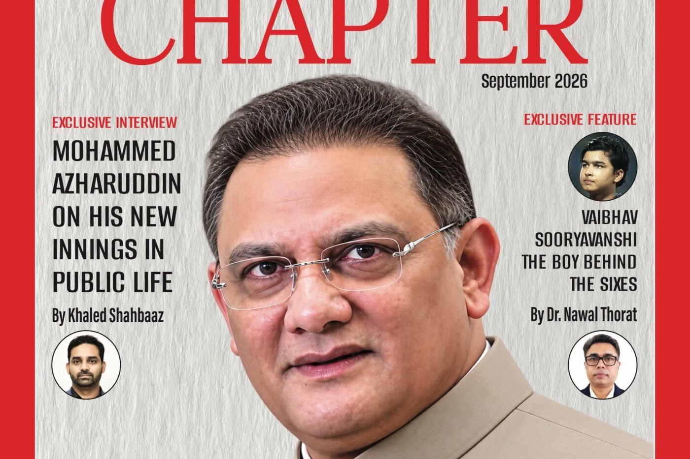 A NEW CHAPTER Turns the Page on a New Beginning with Azharuddin Interview