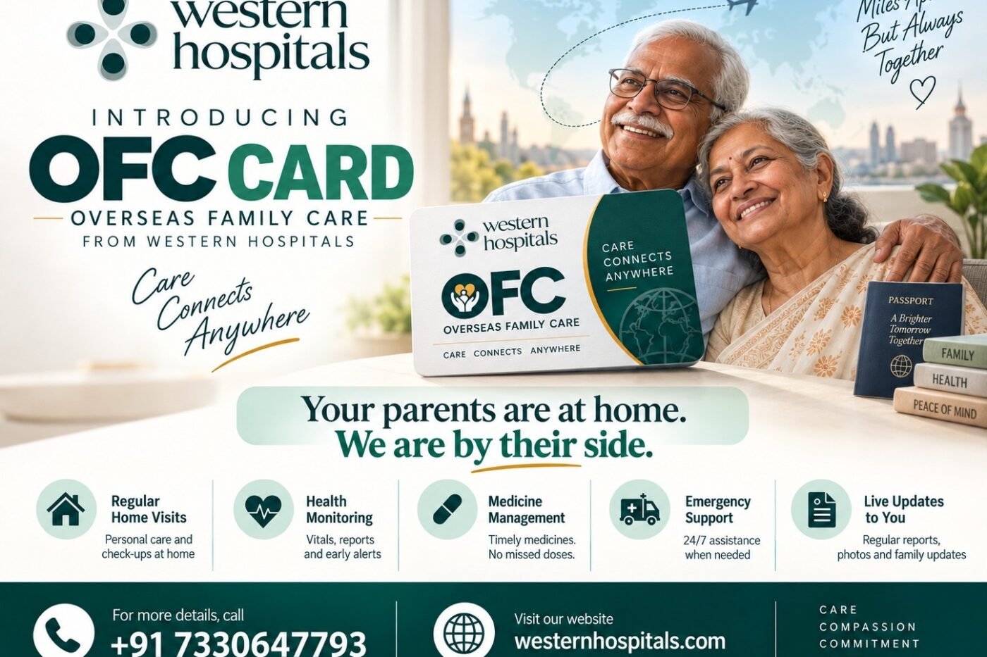 Western Hospitals Launches OFC Card to Support Elderly Parents of NRIs