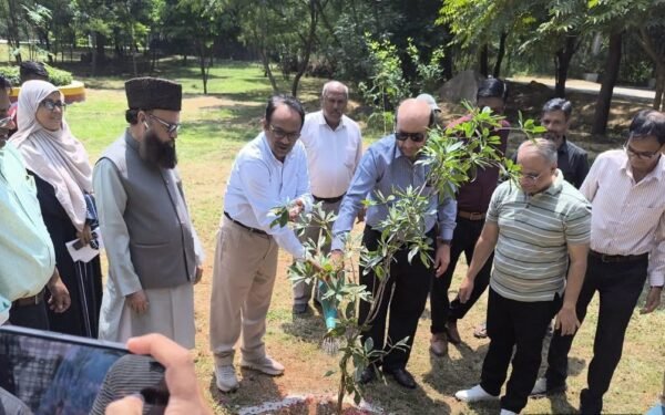MANUU organises plantation drive under ‘Ek Ped Maa Ke Naam’ campaign