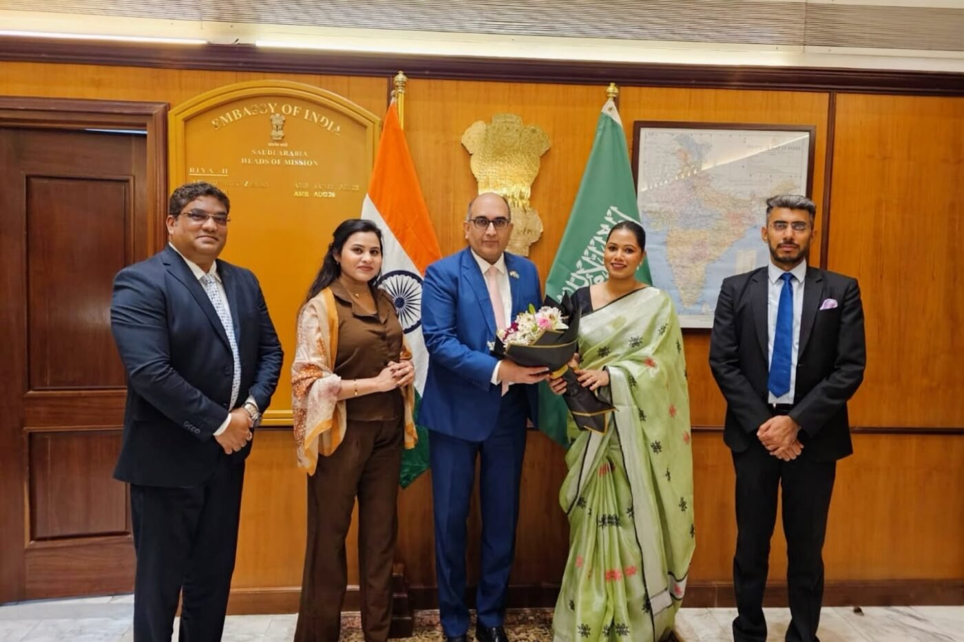 GIO Delegation Meets Indian Ambassador; Encouragement Boosts Cultural Celebration Plans in Saudi Arabia.