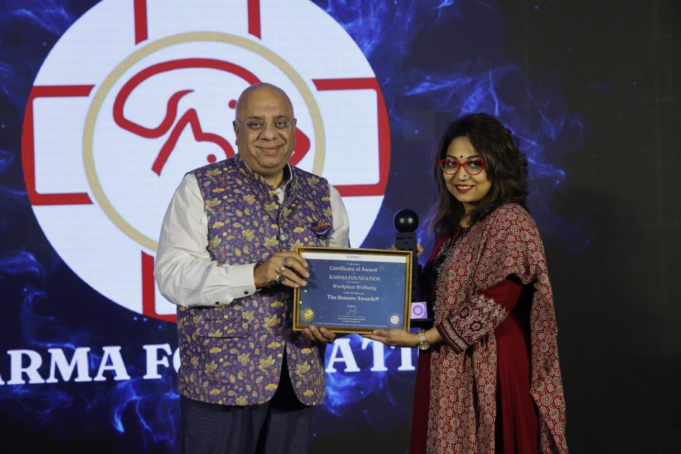 Karma Founder Priya Kailad Honoured with “The Restore Awards”, a United Nations-Endorsed Platform 