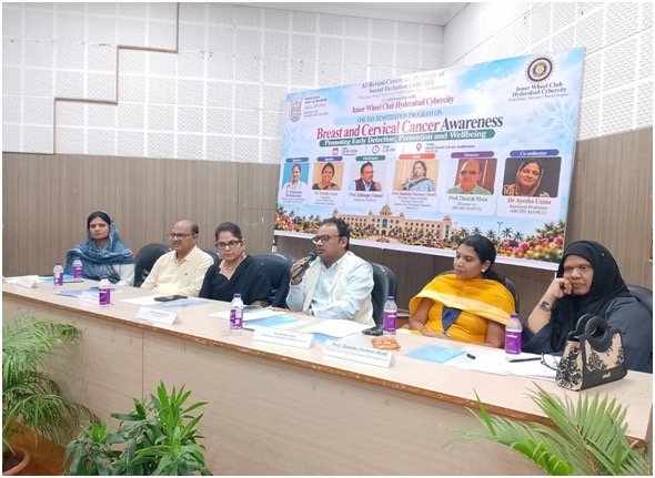 Breast and Cervical Cancer Awareness Programme Held at MANUU